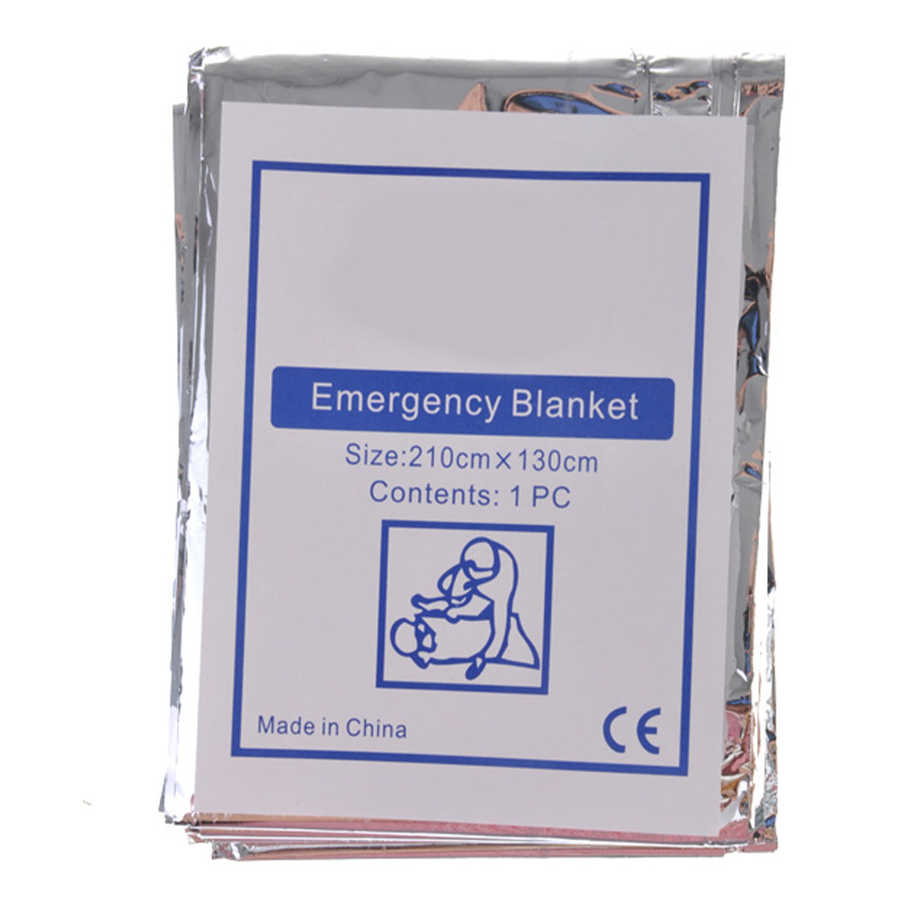 Survival Blanket Reflective - Nooddeken – waterdicht, winddicht, thermisch reflecterend,