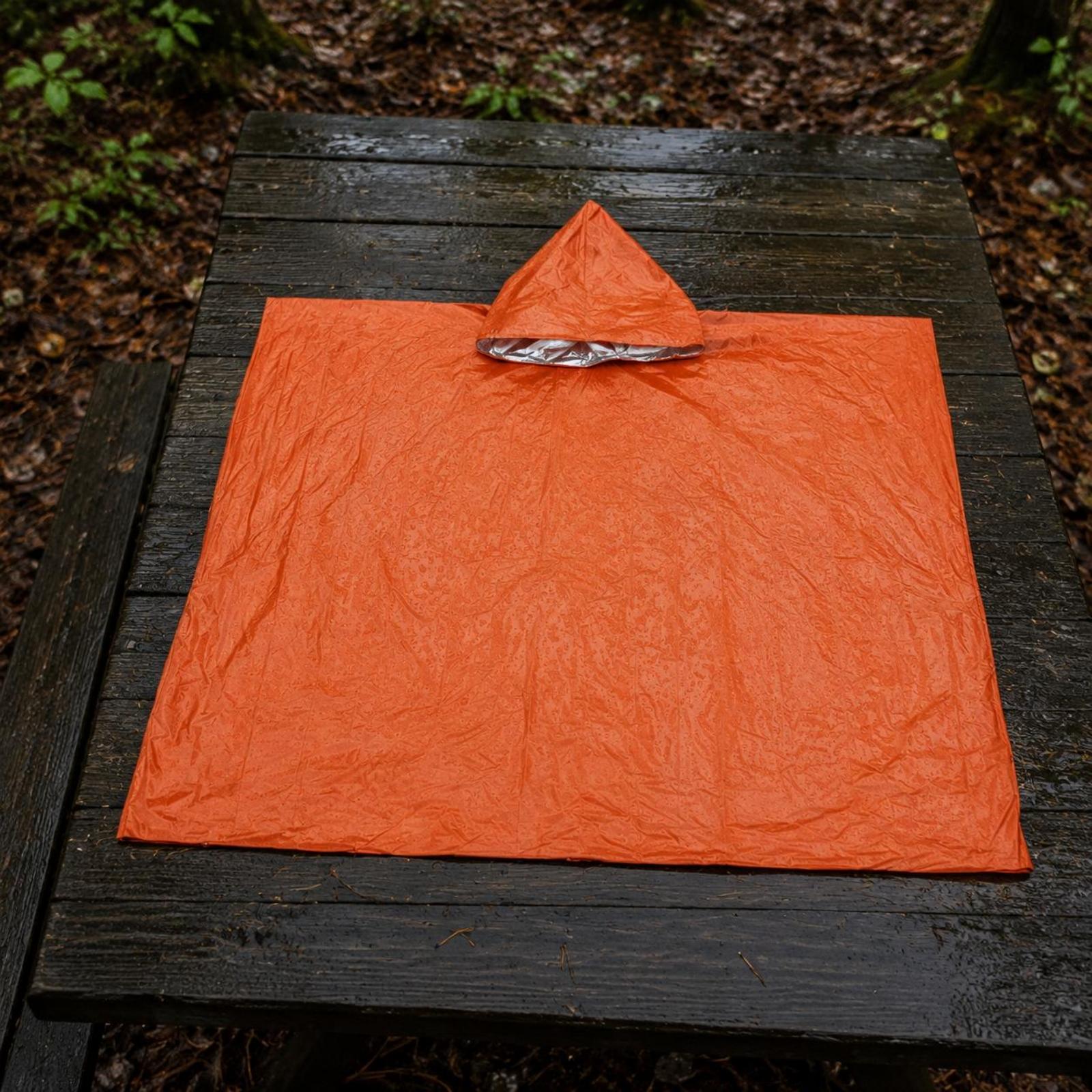 Waterdichte regenjas, noodponc - Emergency Poncho Rain recensie en prijs