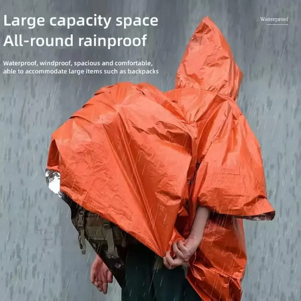 Waterdichte en warme noodponch - Emergency Poncho Rain recensie en prijs